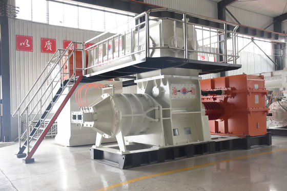 0.092mpa Two Stage Vacuum Automatic Clay Brick Making Machine 32000s Per Hour