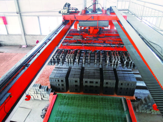 Automatic Shale All Steel Red Bricks Robot Stacking System