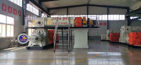 Two Stage Vacuum Red 40000pcs Automatic Brick Making Machine
